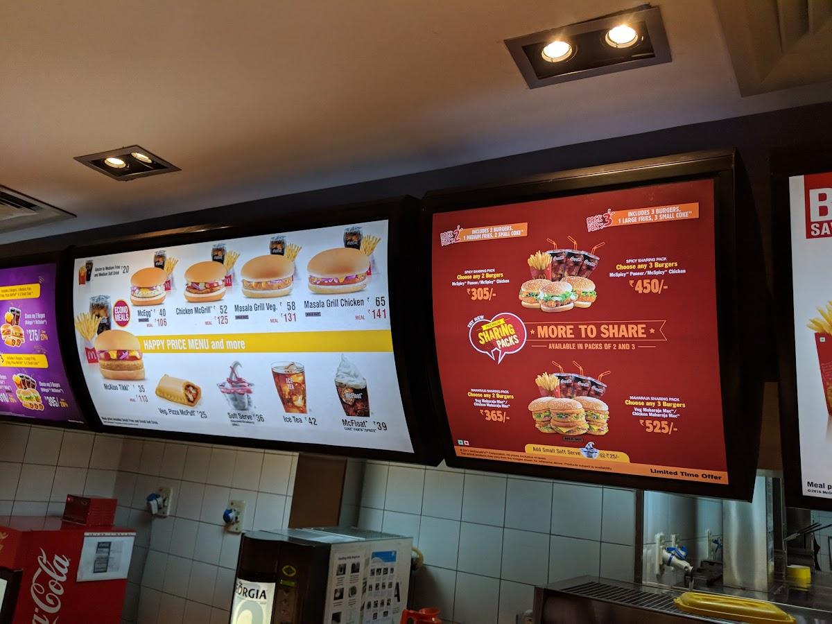 Menu at McDonald's India, Balachaur, H.B.No:188