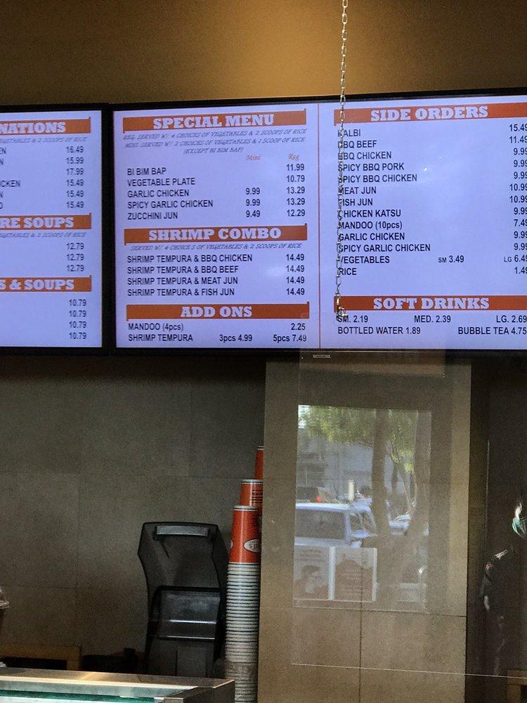 Menu at Pearls Korean BBQ, Ewa Beach, 911123 Keaunui Dr