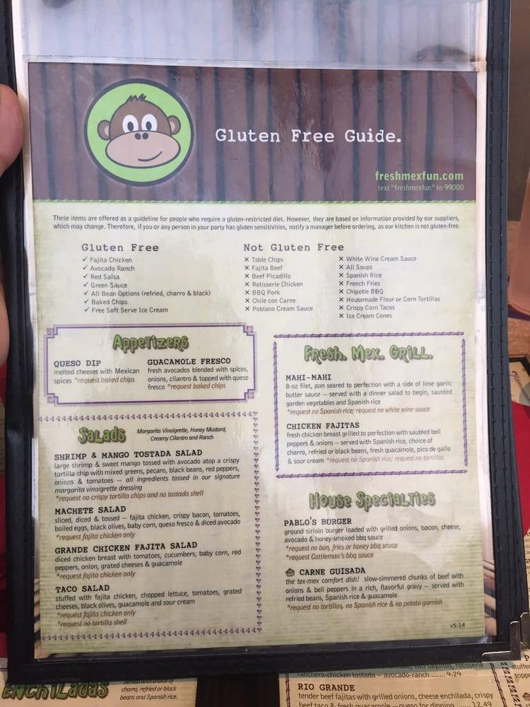 Menu at Jimmy Changas {League City} restaurant, League City, S Gulf Fwy S