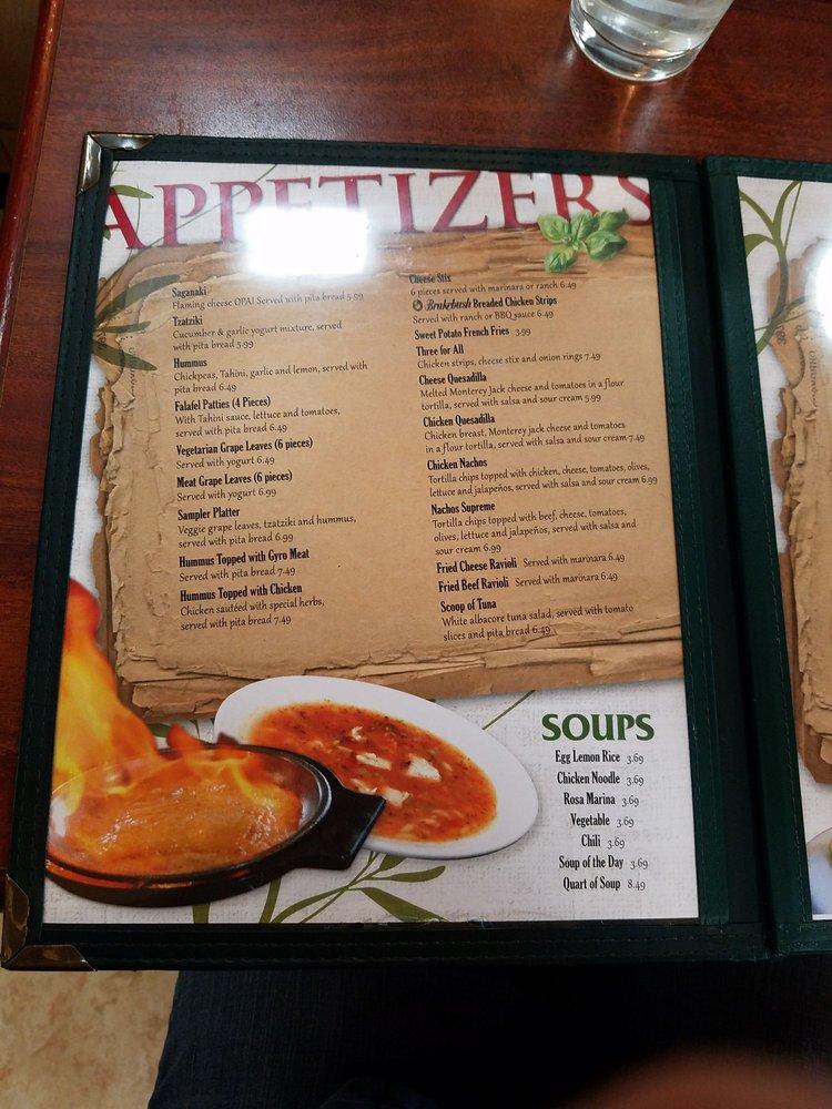 Menu at Red Olive Restaurant St Clair Shores, Saint Clair Shores