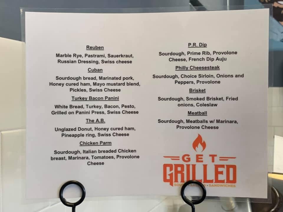 Menu At Get Grilled Restaurant Vernal