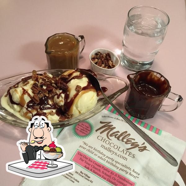 Malley's Chocolates in Mentor Restaurant menu and reviews