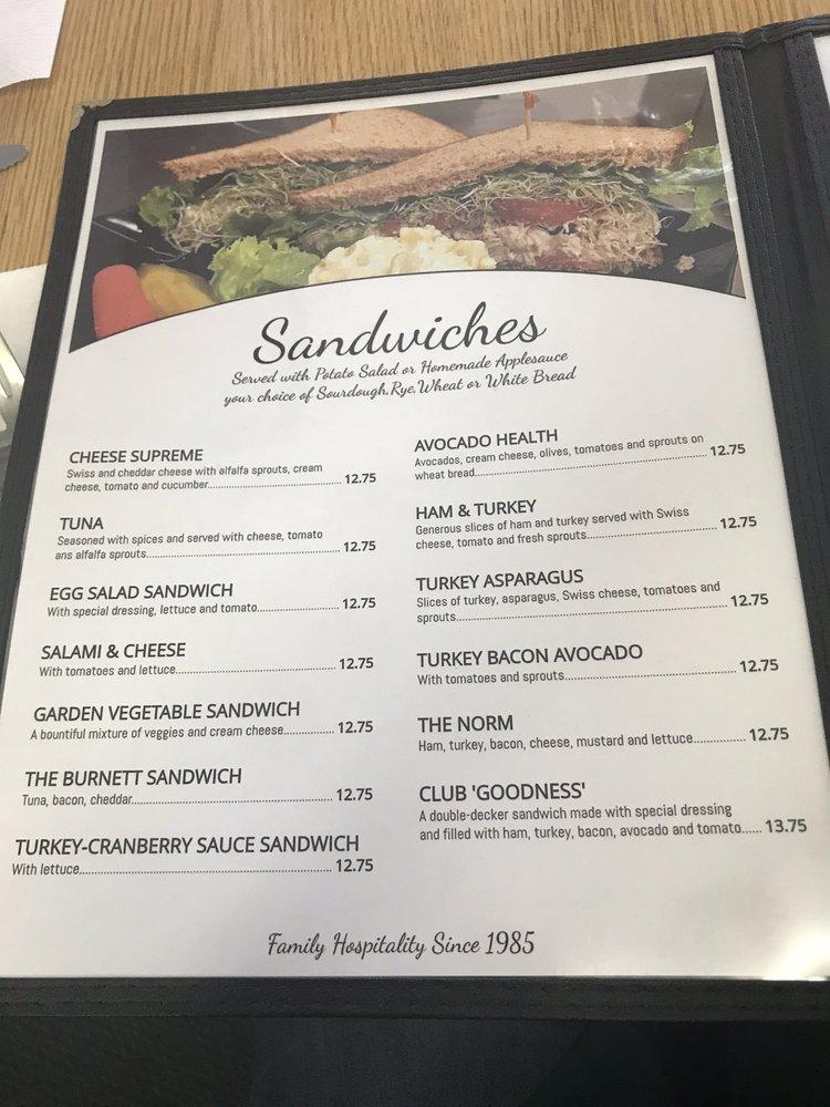 Menu at A Slice of Goodness desserts, Roseville