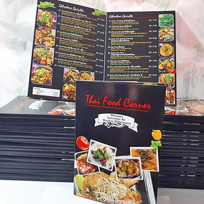 Speisekarte von Thai Food Corner GmbH, Zürich, Brauerstrasse 3