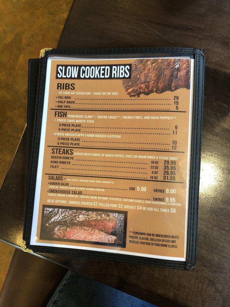 Menu at Magnolia Smokehouse Grill pub & bar, Grenada