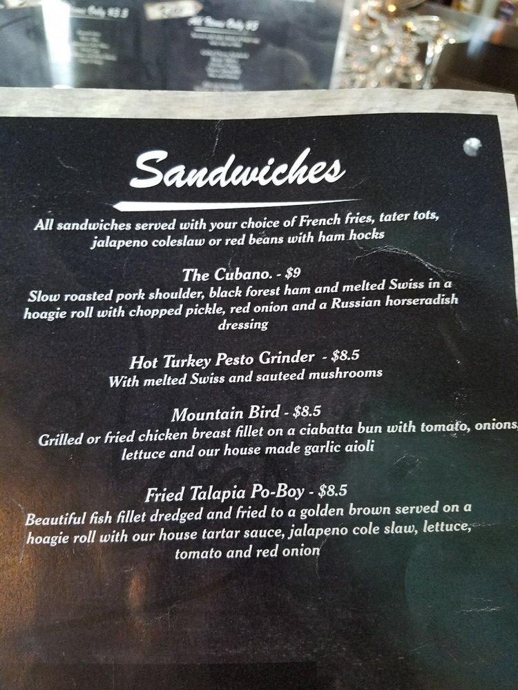 Menu at Scooter's Restaurant & Sports Bar, Sandy
