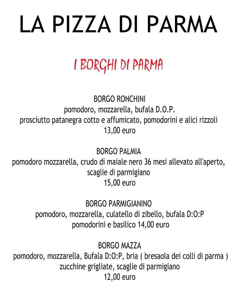 Menu di Marvisi 