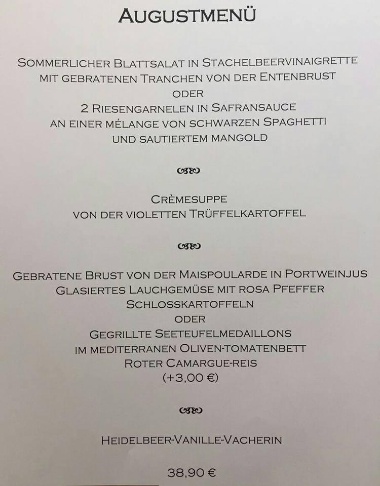 Speisekarte von Römischer Kaiser Restaurant, Trier, Porta-Nigra-Platz 6