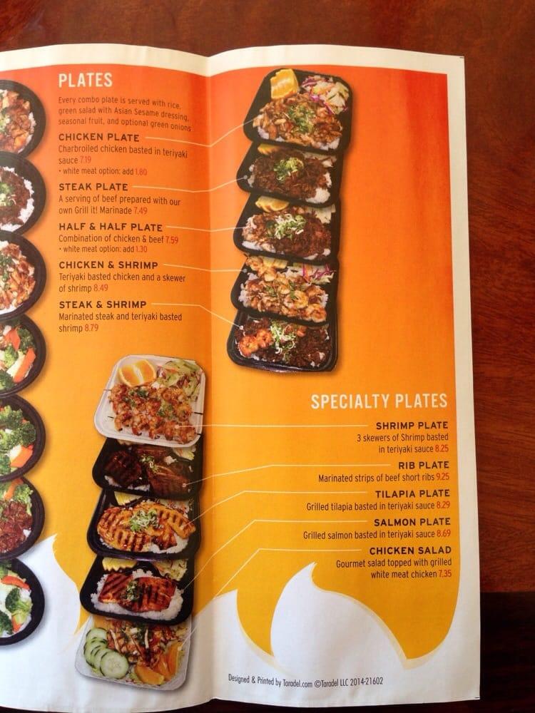 Menu at Just Grill It restaurant, Barstow