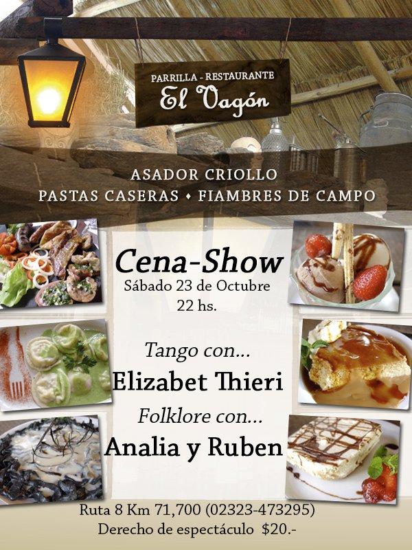 Carta Del Restaurante El Vagon Campana Km 72