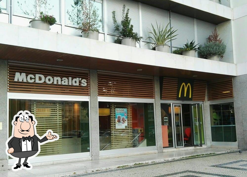 McDonald's fast food, Lisbon, Praça Alvalade nº14 14A Restaurant menu