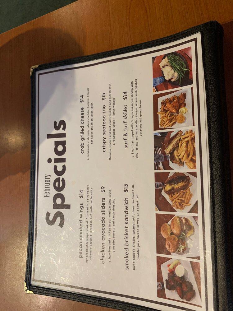 Menu at The Clubhouse Grille, Bethlehem