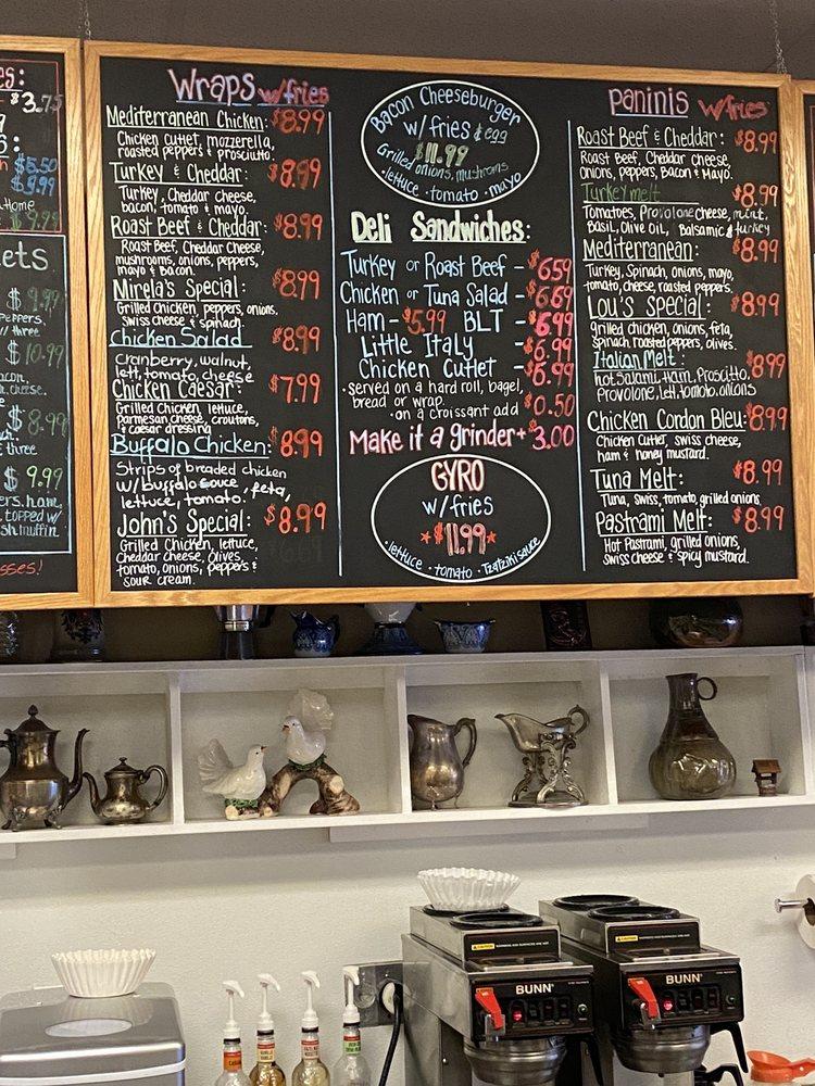 Menu at Johnny's Breakfast & Lunch restaurant, Waterbury