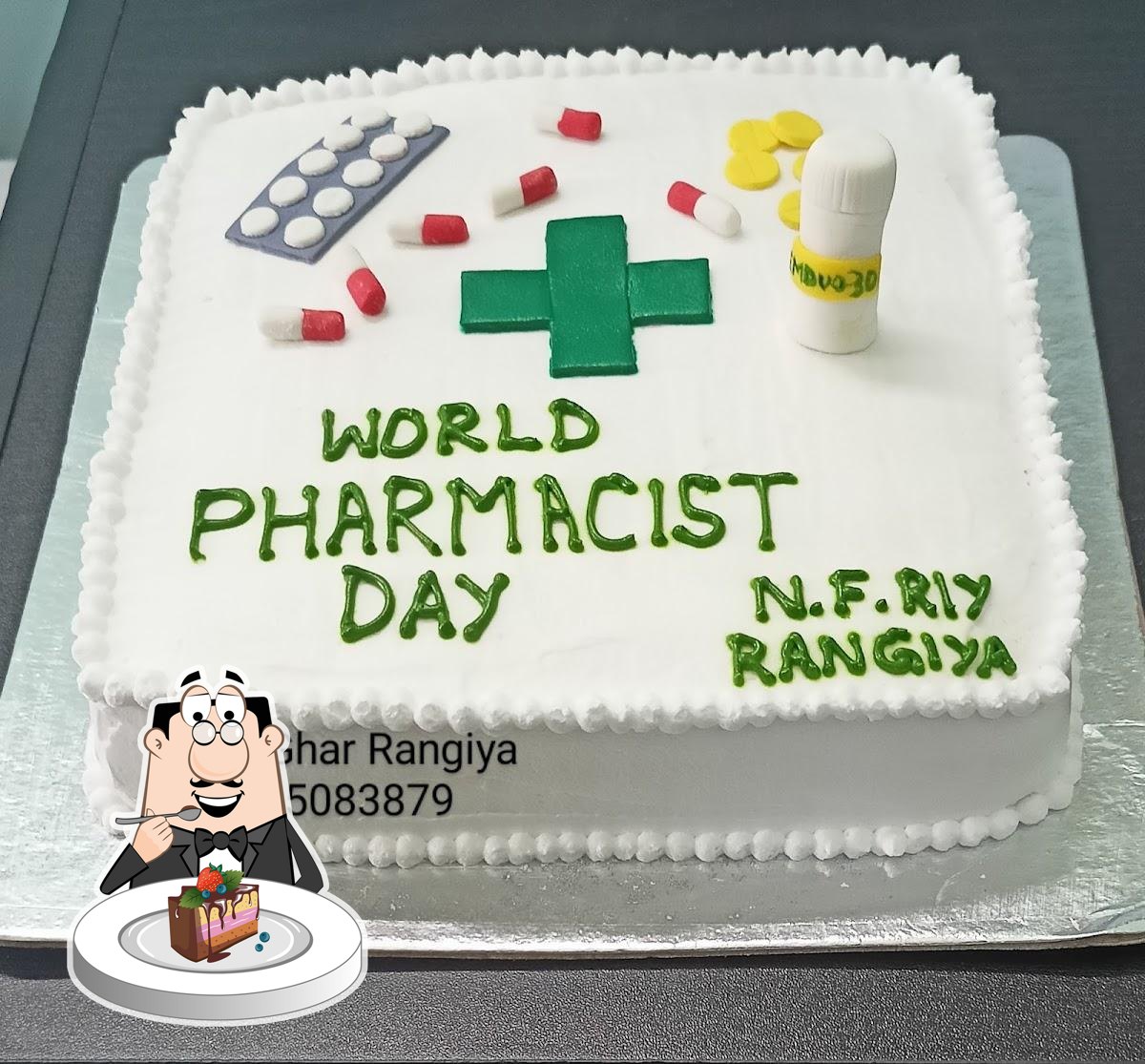 Pharmacist cake | Pharmacy cake, Dentist cake, Doctor cake