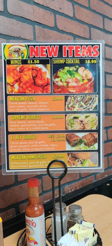 Menu at Jalapeños restaurant, Superior
