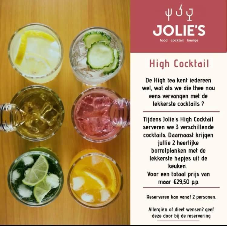 Menu at Jolie's Geleen, Geleen