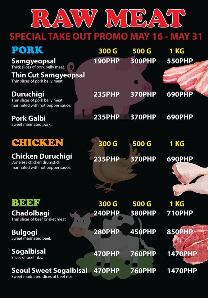 Carta de Seoul Korean Restaurant, Subic Bay Freeport Zone