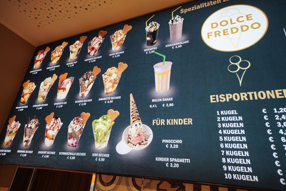 Speisekarte Von Dolce Freddo Pizza Meerane