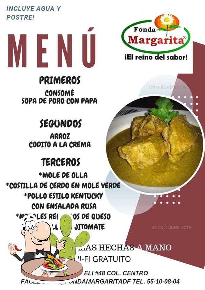 Restaurante Fonda Margarita, El reino del sabor, Ecatepec, Bucareli 48 -  Carta del restaurante y opiniones