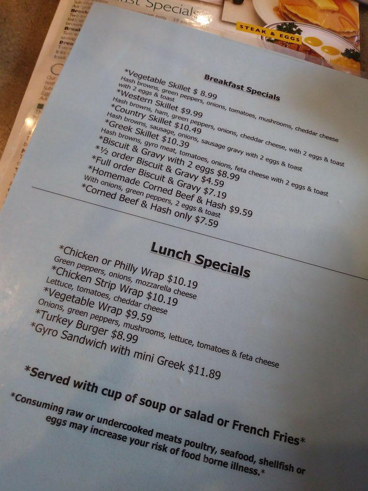 Menu at Sam's Ferndale Grill desserts, Ferndale