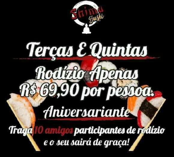 Restaurante Shima Sushi, Angra dos Reis Opiniones del restaurante
