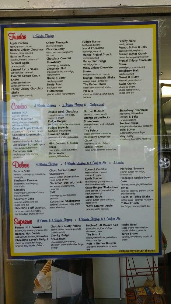 Menu at Dairy Palace fast food, New Castle