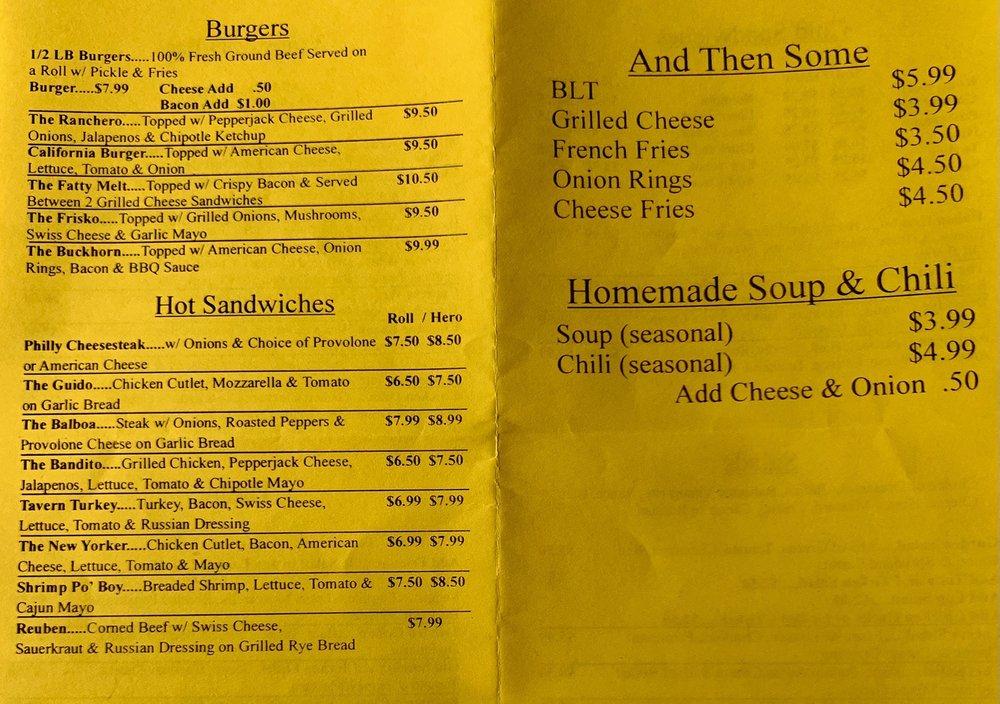 Menu at Deli Central, Hawley, Rte 6