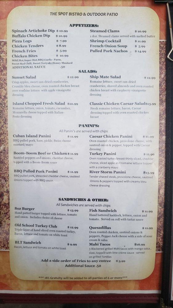 Menu At Old Homestead Restaurant Alexandria Bay   R500 Old Homestead Restaurant Menu 