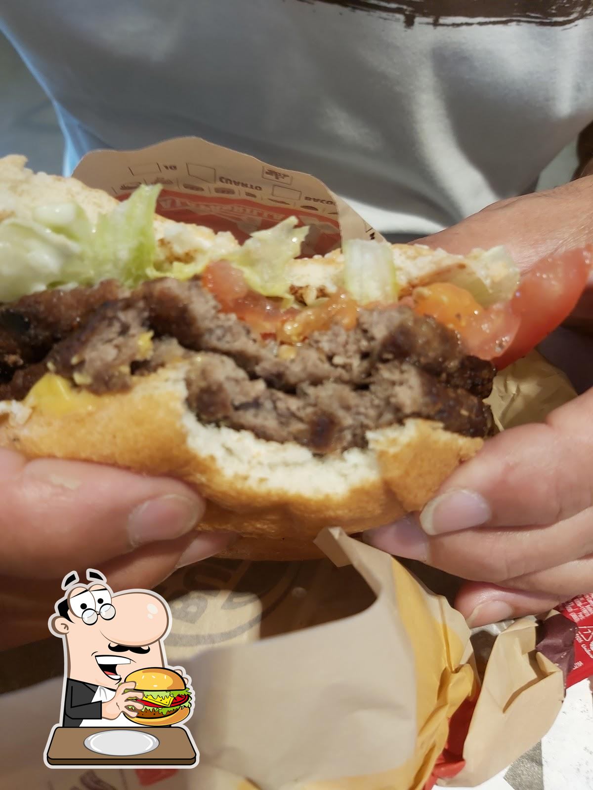 Restaurante Burger King, Victoria, Av. del Libertador Carta del