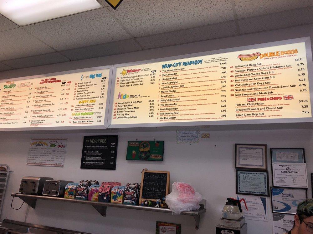 Menu at Sandwiches Unlimited Lunch Box restaurant, Rockaway