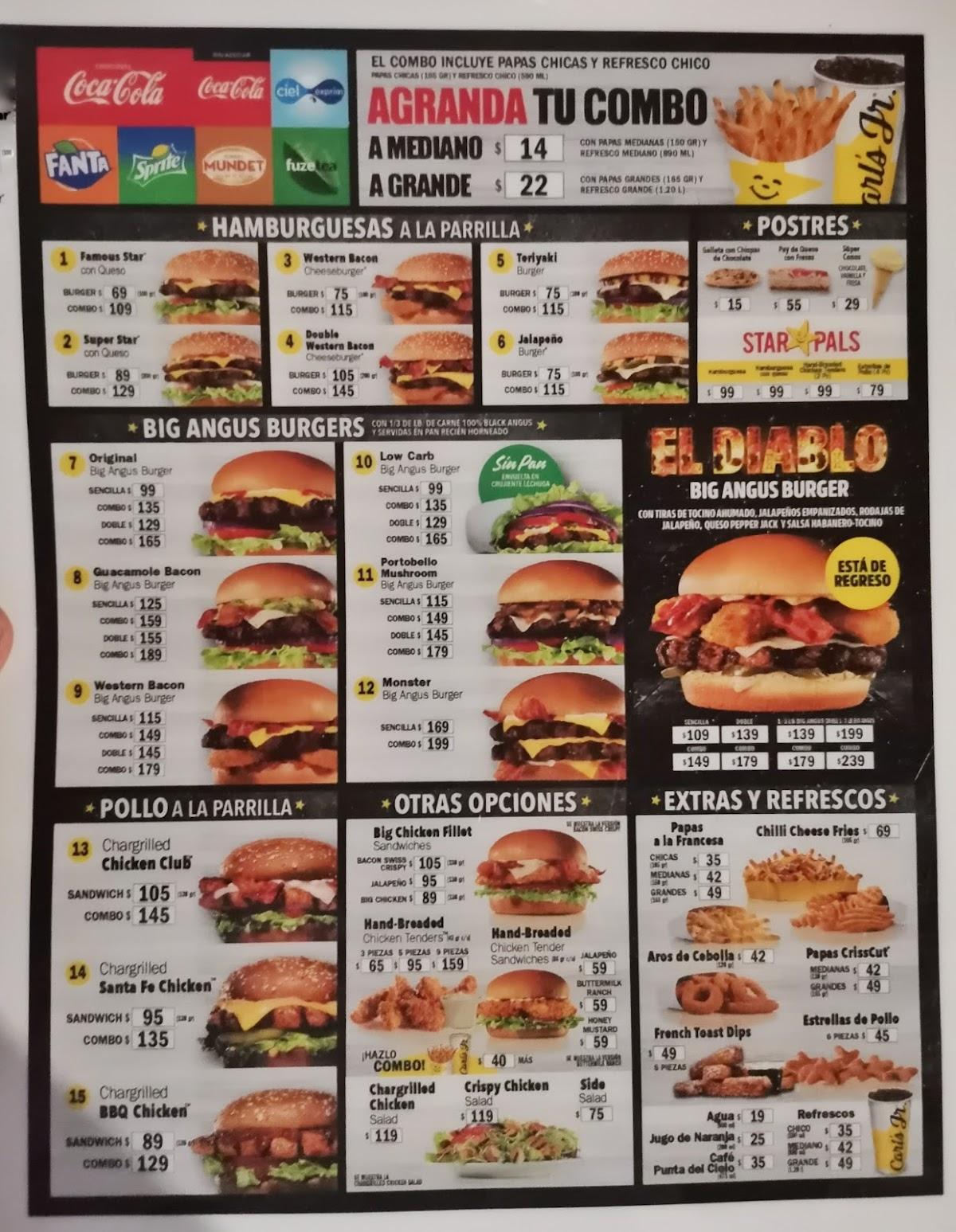 Carta Del Restaurante Carl S Jr Ciudad Victoria   R503 Menu CARLS JR 2022 10 4 