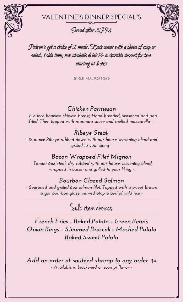 Menu at Busy Bee Café cafe, Cullman