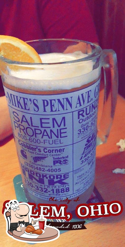 Mike's Penn Ave Grille in Salem Restaurant menu and reviews