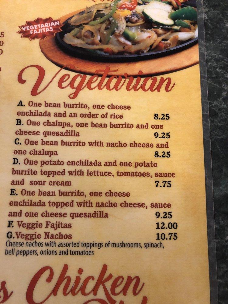 Menu at Los Bravos Mexican Restaurant, Conyers, Salem Rd SE #2097