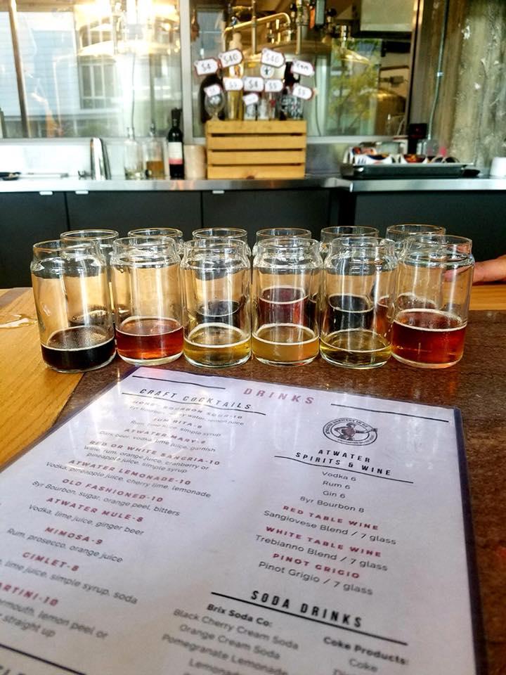Carta del pub y bar Walker Roadhouse, Grand Rapids