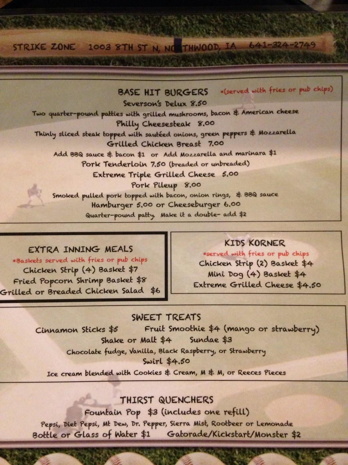 Menu at Nordic Lanes pub & bar, Northwood
