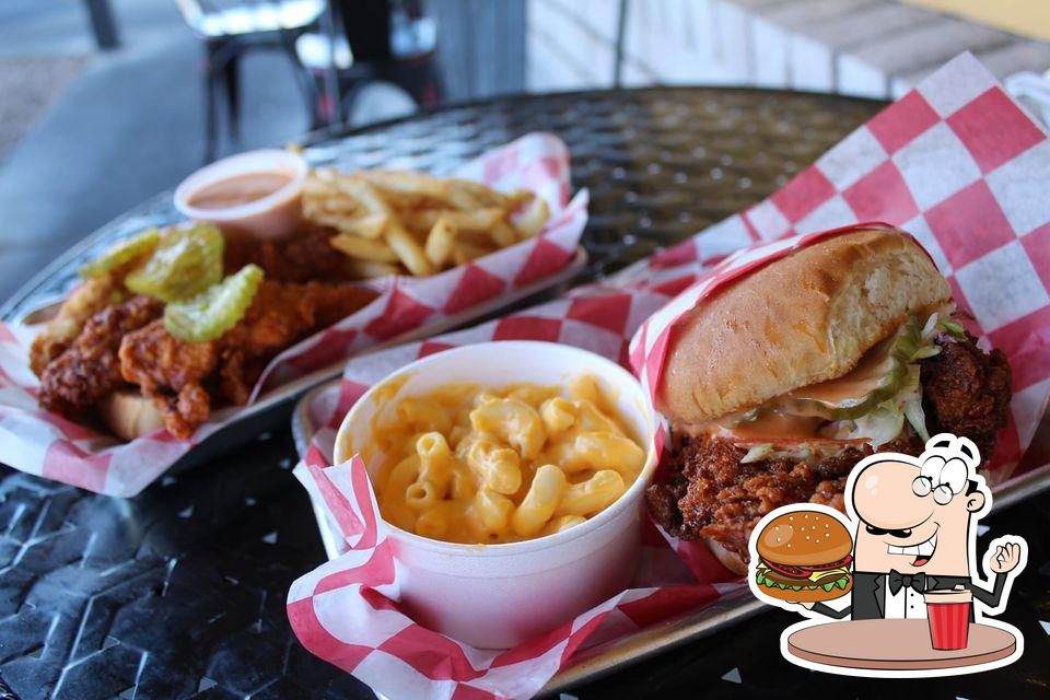 Chile Chicken Nashville Hot Chicken in Albuquerque Restaurant menu