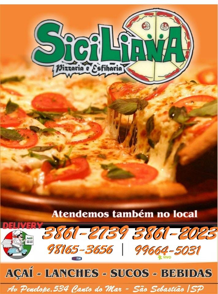 Pizzaria Siciliana Canto do Mar em São Sebastião - SP - WhatsApp