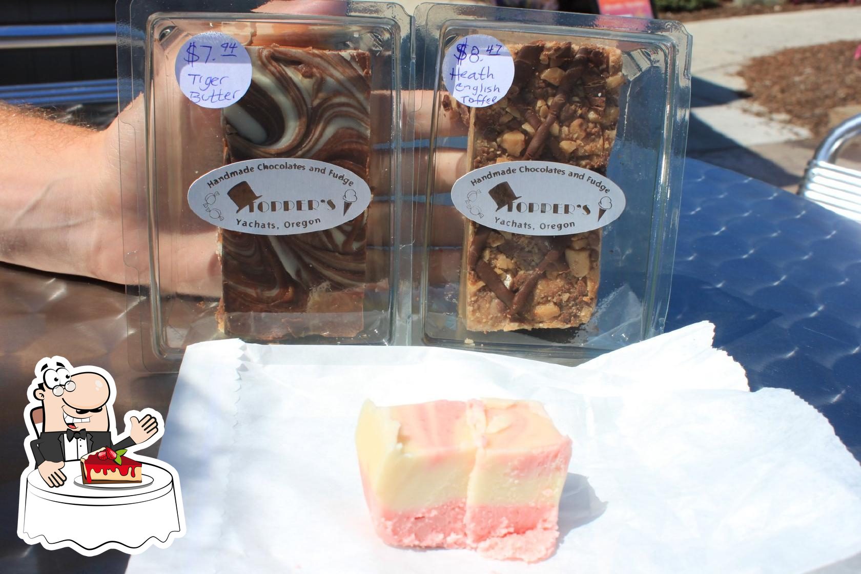 Toppers Ice Cream and Candy in Yachats Restaurant menu and reviews