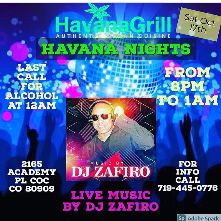 HavanaGrill Authentic Cuban Cuisine, 2165 Academy Pl in Colorado