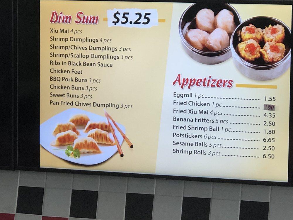 Menu at King Egg Roll restaurant, San Jose, 980 Lundy Ave