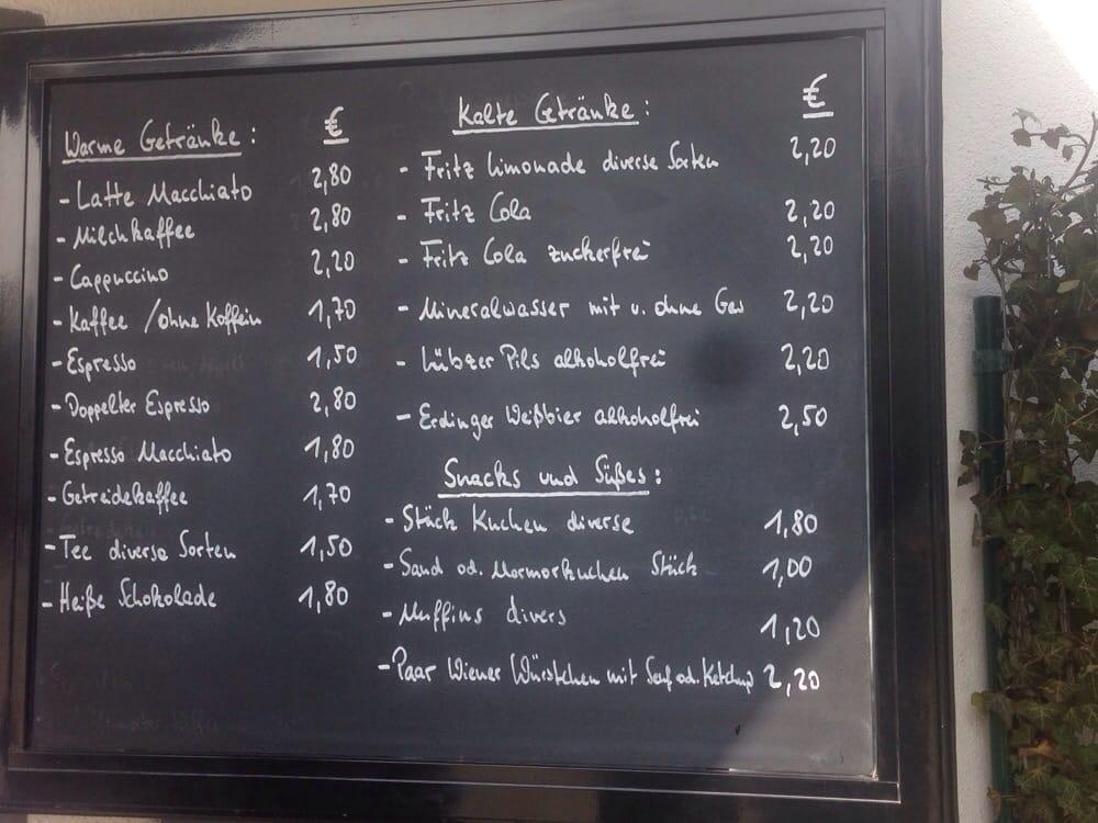 Speisekarte von Pauls und Paulas cafe, Berlin