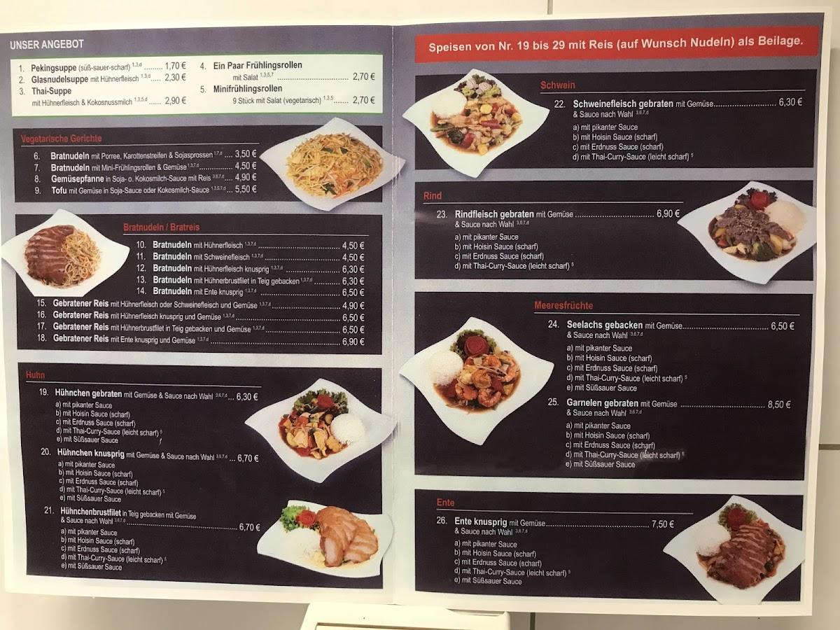Speisekarte von Fu Loi Asia Spezialitäten restaurant, Ingelheim am Rhein