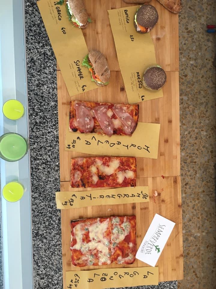 Menu di Sempreverde 