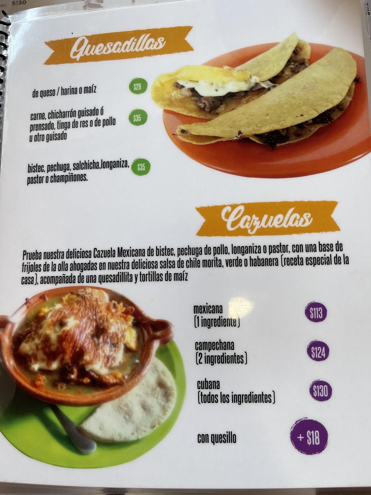 Menu at Las Flautas de Valle Dorado restaurant, Tlalnepantla de Baz