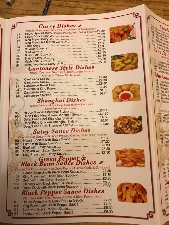 Menu at Lotus Leaf Chinese Restaurant, Birtley