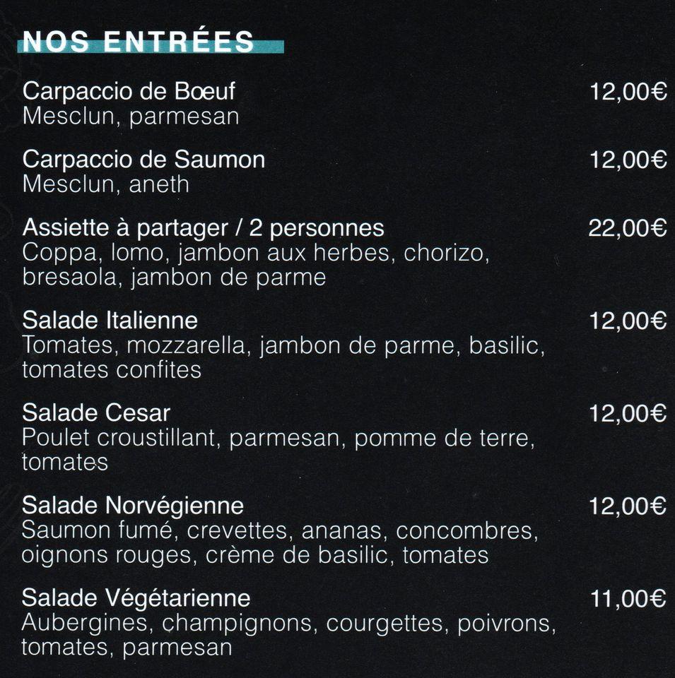 Menu au Les Saveurs Orientales restaurant, SaintJeanduFalga