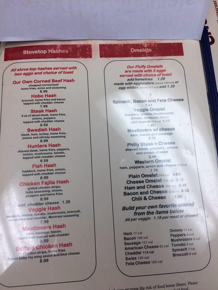 Menu at Chute's Family Restaurant, Windham