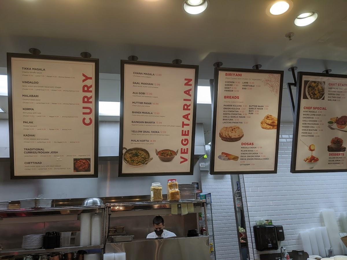 Menu at Spicelife restaurant, Gaithersburg