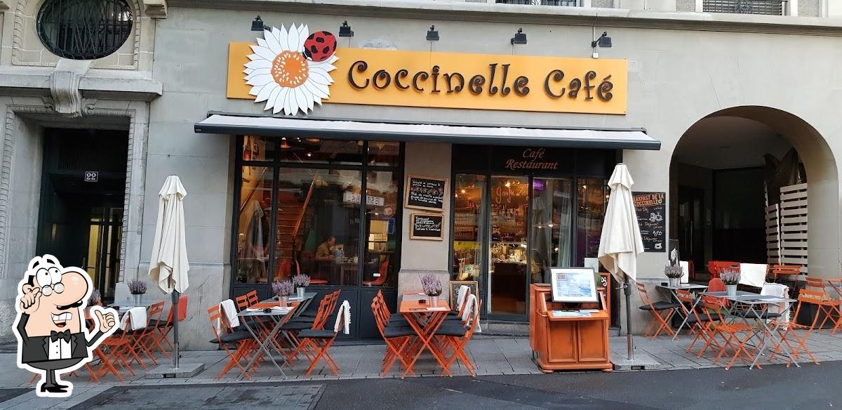 Coccinelle Caf Lausanne Rue Pichard 18 Menu du restaurant et